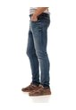 Jean Skinny índigo Medio Hombre Azul Oscuro de Gef