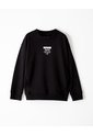 Buzo Regular Negro Estampado Niño Negro de Gef
