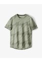 Camiseta Deportiva Control De Humedad Verde Estampada Hombre Verde de Gef