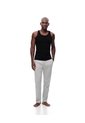 Camisilla Slim Algodón X2unds Negra Hombre Negro de Gef