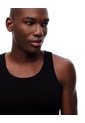 Camisilla Slim Algodón X2unds Negra Hombre Negro de Gef