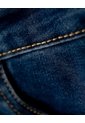 Jean Skinny Tiro Medio índigo Oscuro Niña Azul Oscuro de Gef