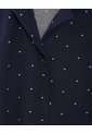 Camisa Regular Manga Corta Azul Estampado Mujer Azul de Gef