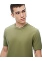 Camiseta Regular Manga Corta Verde Hombre Verde de Gef