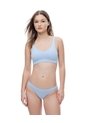 3 Pantys Brasilero Seamless Tiro Medio Surtido Mujer Multicolor de Gef