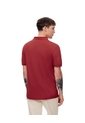 Polo Slim Algodón Roja Hombre Rojo de Gef