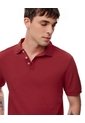 Polo Slim Algodón Roja Hombre Rojo de Gef