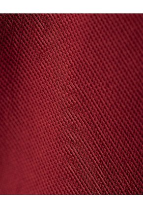 Polo Slim Algodón Roja Hombre Rojo