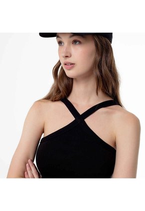 CAMISETA GEF MUJER LECHI CROP TOP Talla S