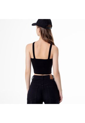 CAMISETA GEF MUJER LECHI CROP TOP Talla S