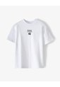 Camiseta Regular Manga Corta Blanca Niño Blanco de Gef