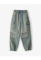 Jean Tipo Jogger Cargo índigo Medio Niño Azul Oscuro de Gef
