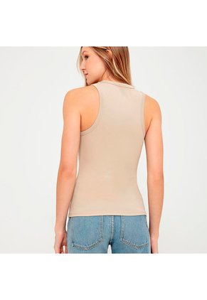 BLUSA GEF MUJER MAYEY CAFÉ Talla L