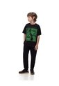 Camiseta Regular Algodón Harry Pother Negra Niño Negro de Gef