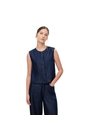 Chaleco Regular índigo Oscuro Mujer Azul de Gef