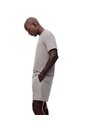 Pantaloneta Deportiva Malla Interna Taupe Hombre Marron Claro de Gef