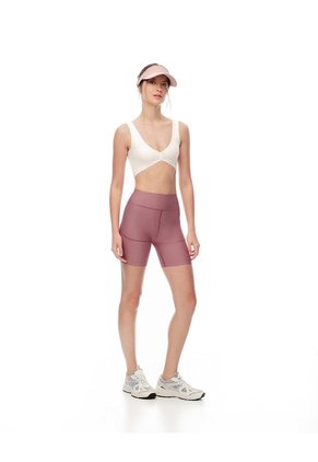Biker Deportivo Soporte Abdomen Malva Mujer Lavanda