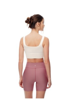 Biker Deportivo Soporte Abdomen Malva Mujer Lavanda