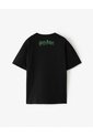 Camiseta Regular Algodón Harry Pother Negra Niño Negro de Gef
