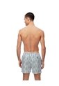 Pantaloneta De Baño Estampada Hombre Blanco de Gef