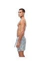 Pantaloneta De Baño Estampada Hombre Blanco de Gef