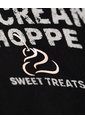 Camiseta Oversize Algodón Negra Niña Negro de Gef