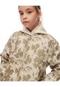 Chaqueta Acolchada Estampada Niña Cafe de Gef