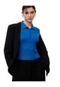 Polo Slim Tejido De Punto Azul Mujer Azul de Gef