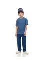 Camiseta Regular Algodón Azul Estampada Niño Azul de Gef