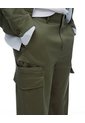 Pantalón Cargo Regular Verde Hombre Verde de Gef