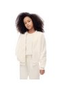 Chaqueta Bomber Efecto Peluche Crema Niña Beige de Gef