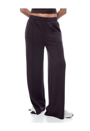 Pantalón Tiro Alto Vinotinto Mujer Violeta