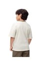 Camiseta Regular Algodón Vainilla Niño Beige de Gef