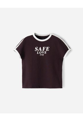 Camiseta Slim Vinotinto Mujer Violeta