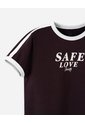 Camiseta Slim Vinotinto Mujer Violeta de Gef