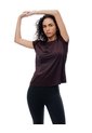Camiseta Deportiva Secado Rápido Vinotinto Mujer Violeta de Gef