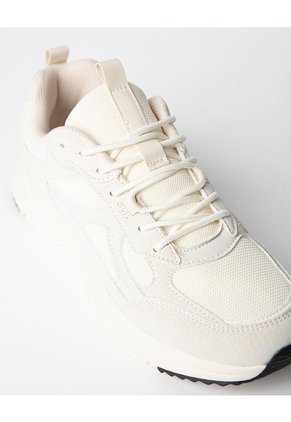 Tenis Deportivos Beige Mujer Beige