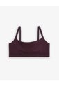 Top Soporte Medio Seamless Vinotinto Mujer Violeta de Gef