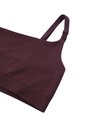 Top Soporte Medio Seamless Vinotinto Mujer Violeta de Gef