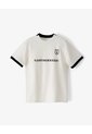 Camiseta Regular Manga Corta Vainilla Niño Beige de Gef