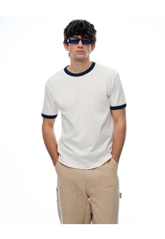 Camiseta Regular Vainilla Hombre Beige Gef