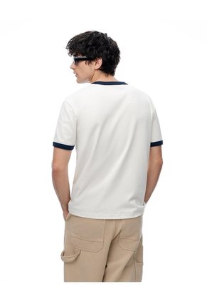 Camiseta Regular Vainilla Hombre Beige