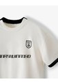 Camiseta Regular Manga Corta Vainilla Niño Beige de Gef