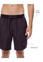 Pantaloneta Deportiva Vinotinto Hombre Violeta de Gef