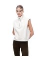Chaleco Oversize Regular Avena Mujer Beige de Gef