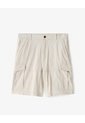 Bermuda Tipo Cargo Habano Hombre Beige de Gef