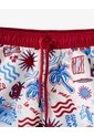 Short Pantaloneta Vainilla Estampado Niño Beige de Gef