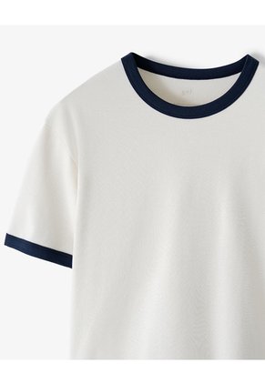 Camiseta Regular Vainilla Hombre Beige