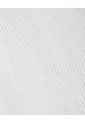 Camiseta Slim Rib Algodón Blanca Mujer Blanco de Gef