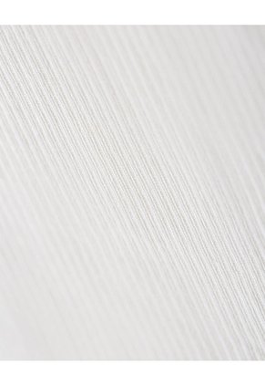 Camiseta Slim Rib Algodón Blanca Mujer Blanco
